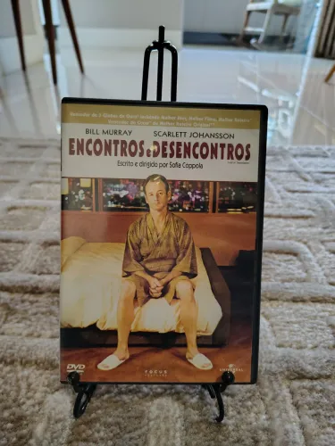 Dvd Encontros e Desencontros de Sofia Coppola c/ Bill Murray e Scarlett Johansson 