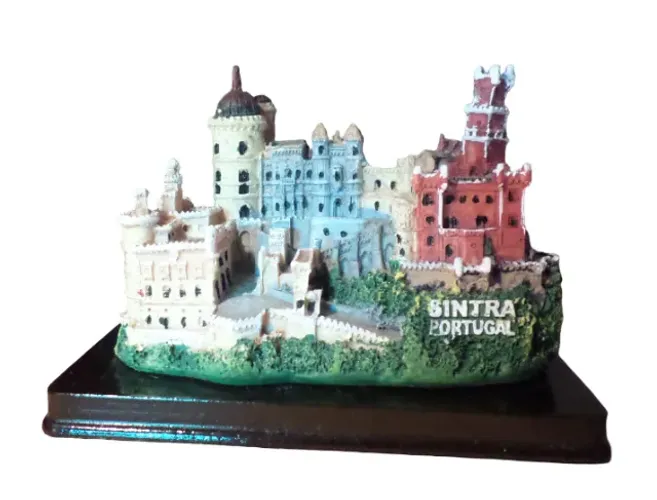 Souvenir em Miniatura Do Palácio Da Pena - Sintra - Portugal