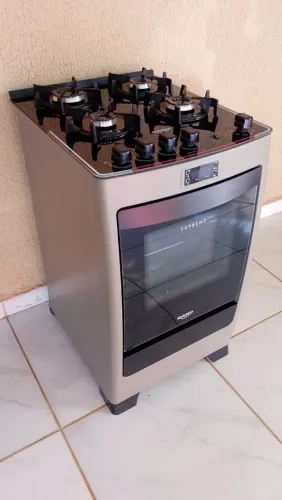 Fogão Dako Mesa vidro pouco tempo de uso
