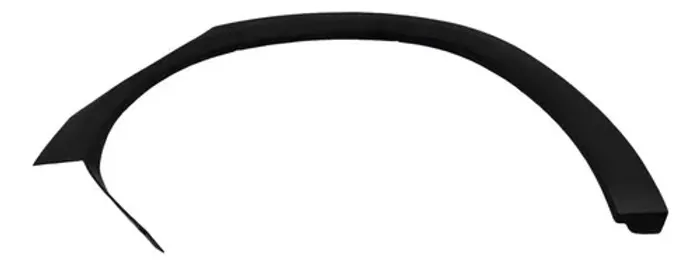 Alargador Aplique Traseiro Esquerdo Peugeot 2008 2021 Preto