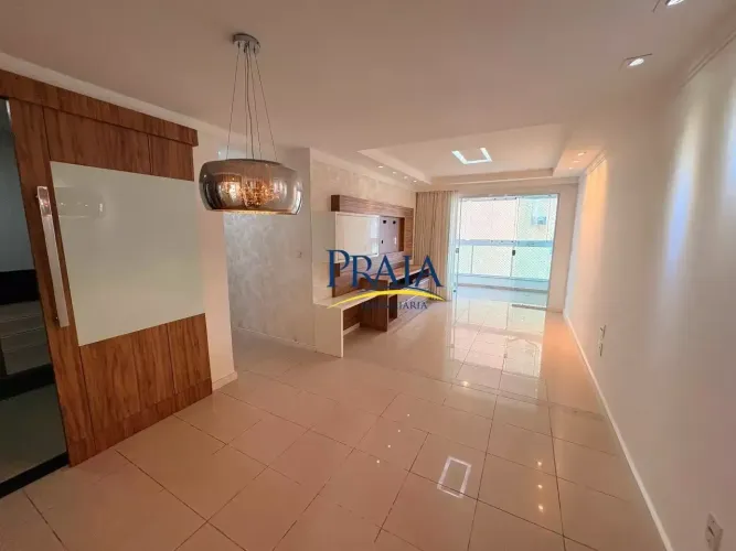 Apartamento com 3 Quartos para alugar, 90m² - Praia da Costa