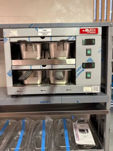 Conservador proteínas 4 cubas controle de temperatura digital