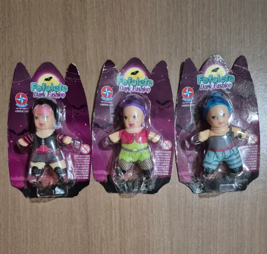 Lotinho com 3 Fofoletes Dark Fashion lacradas