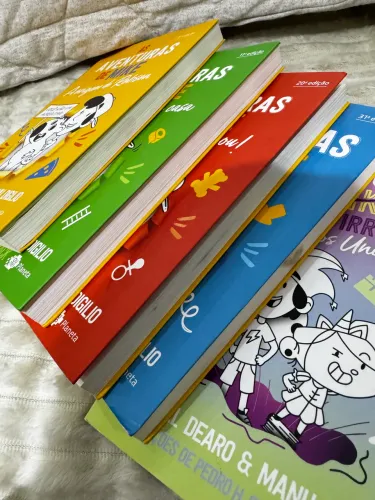 Kit 5 livros As Aventuras de Mike