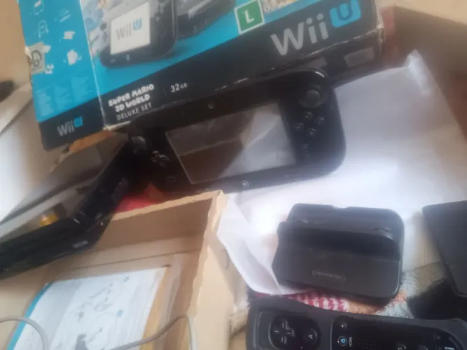 Nintendo Wii u deluxe completo desbloqueado