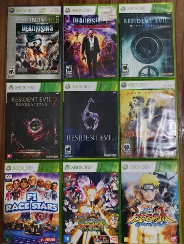 Jogos Xbox 360 originais - R$ 60,00 a unidade