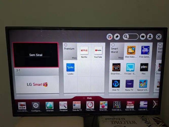 Smart TV LG de 42 polegadas