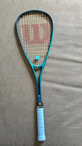 Raquete de Squash Wilson Defender Oversize + Grip NOVO + antivibração