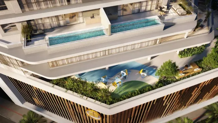 Apartamento diferenciado de 267 m² com piscina privativa no Alaia