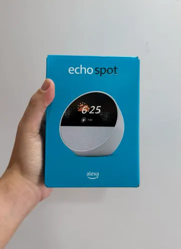 Echo Spot com Alexa (Geração mais recente) LACRADA! ACEITAMOS CARTOES