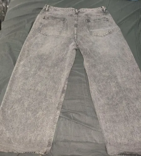 Calça Baggy Cinza - Tamanho GG (XL) | Nova, Nunca Usada