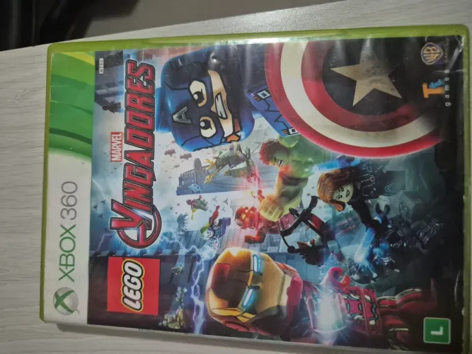 Jogo lego vingadores xbox 360