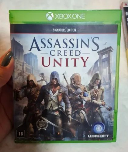 Jogo [Assassin's Creed Unity] Xbox One - Mídia Física Original Seminovo