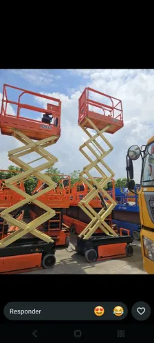 Aluguel de plataforma tesoura 10 metros