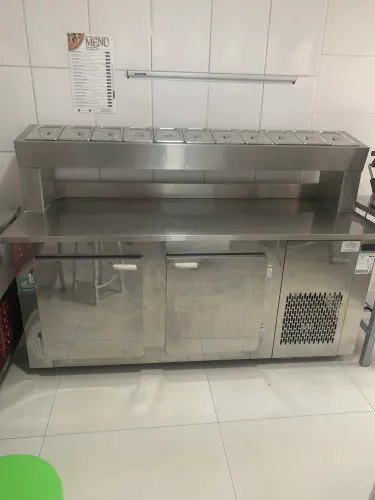 Balcão condimentadora Gelopar 