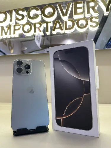 iPhone 16 Pro Max 256GB Com Caixa Impecável Com Garantia