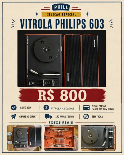 VITROLA PHILIPS 603