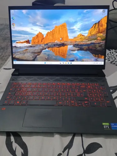 Notebook Dell Gamer G15.5520.i5.12°g..placa de vídeo 4g.3050 ..16g de memória SSD NVME 256