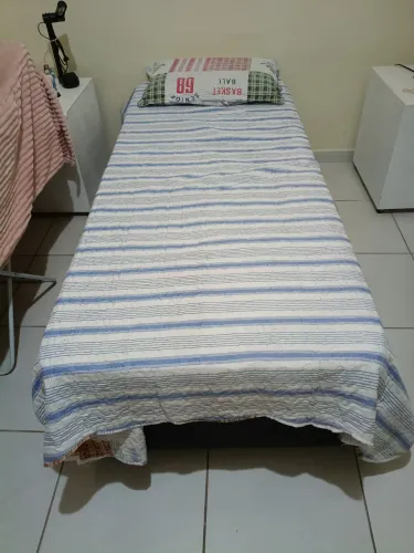 Cama box de solteiro 
