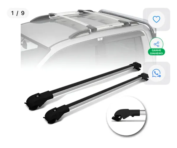 Rack de teto Nissan march
