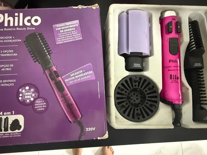 ESCOVA SECADORA PHILCO 4 em 1
