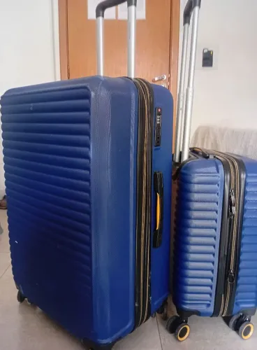 2 Malas Sestini Racer com senha e rodas 360° 10kg e 32kg