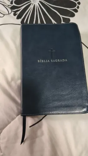 Bíblia sagrada nvi letra grande azul 