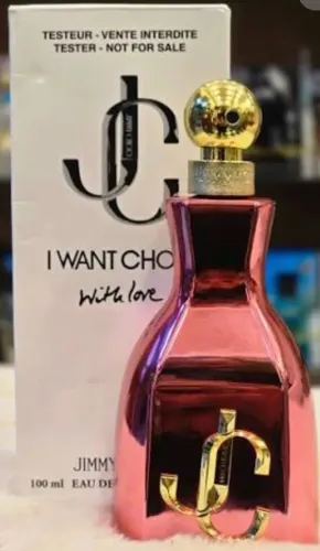 Perfume iwant choo with love 125ml tester