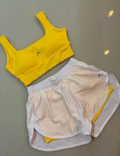CONJUNTO SHORT DUPLO POLÍAMIDA PREMIUM 
