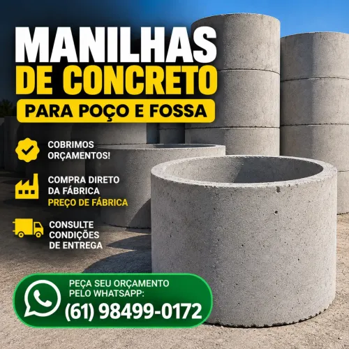 Águas pluviais manilha poço fossa