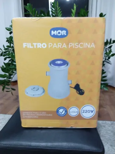 Filtro Para Piscina Mor 2.200 L/h 220V - Novo, Nunca Usado!