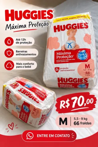 Para bebê| Fraldas