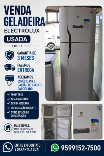 venda Geladeira Electrolux