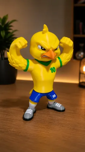 Boneco Canarinho Furioso