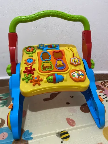 Andador Infantil 4 Em 1 Para Bebê Educativo Maral