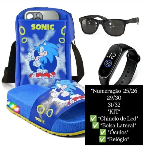 Chinelo sonic