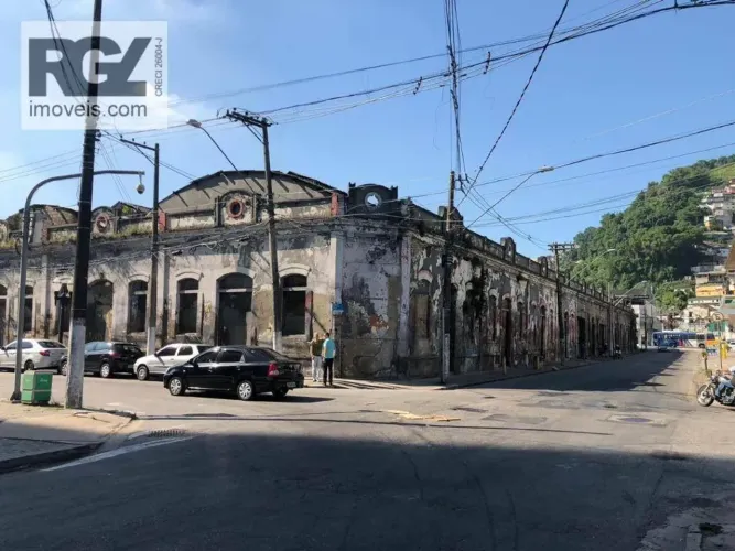 Terreno à venda, 6800 m² por R$ 30.000.000,00 - Valongo - Santos/SP