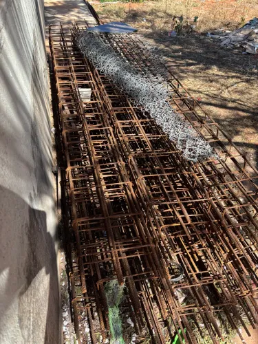 18 colunas de 3 metros de 10