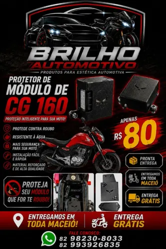 PROTETOR DE MÓDULO PARA CG 160