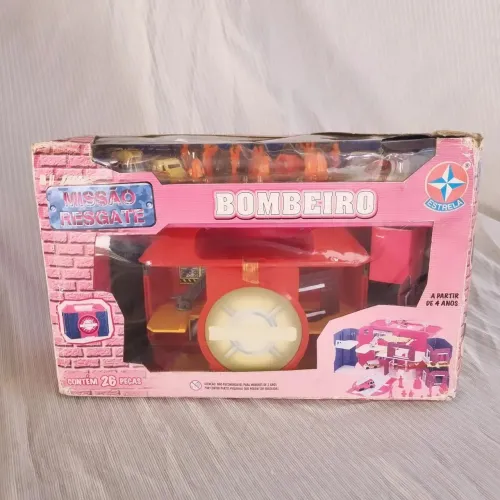 Missão Resgate - Bombeiro Brinquedo Estrela anos 2000 Novo