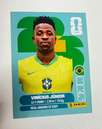 Figurinha da copa do mundo 2026, Vini Jr (Brasil 14)