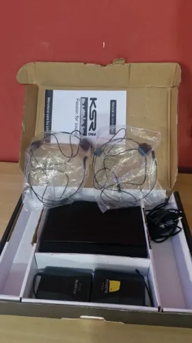 2 Microfones sem fio - Lapela - KSR