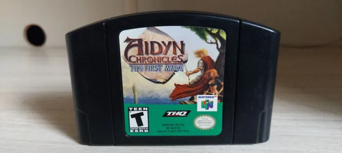 Aidyn Chronicles the First Mage Nintendo 64 original 