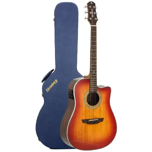 Violão Strinberg Diamond DD5SC CB com hard case dd5 dd-5