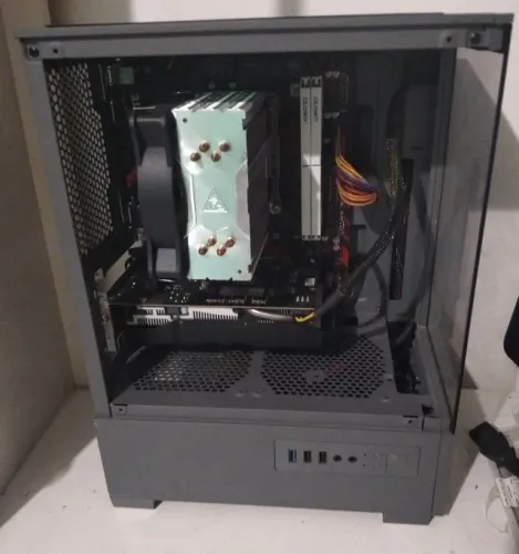 PC Gamer Ryzen 5 32gb completo com monitor 24" mouse e teclado