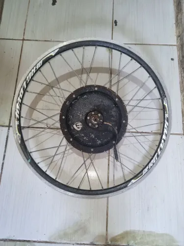 Roda Traseira Bike Elétrica Aro 26 com Motor Vzan
