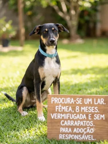 Adoção de cachorra filhote (fêmea) SRD