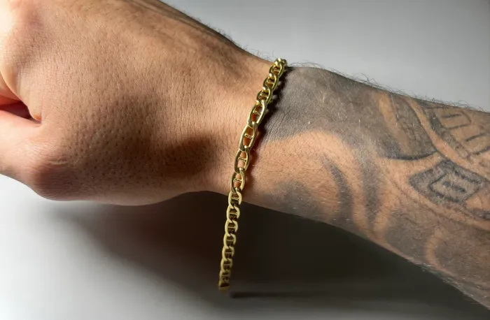 Pulseira mariner ouro18K masculina