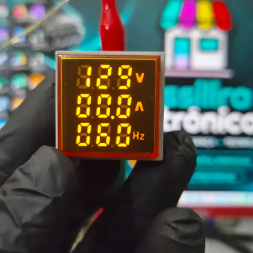 Voltímetro amperímetro AC 60-500v 1-100A