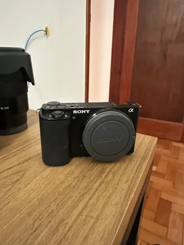 Sony ZV-E10 lente do kit + Sigma 16mm f1.4 + Sony 18-105 f4 OSS